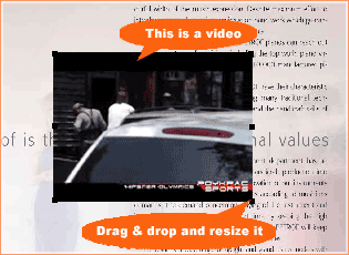 Move and resize